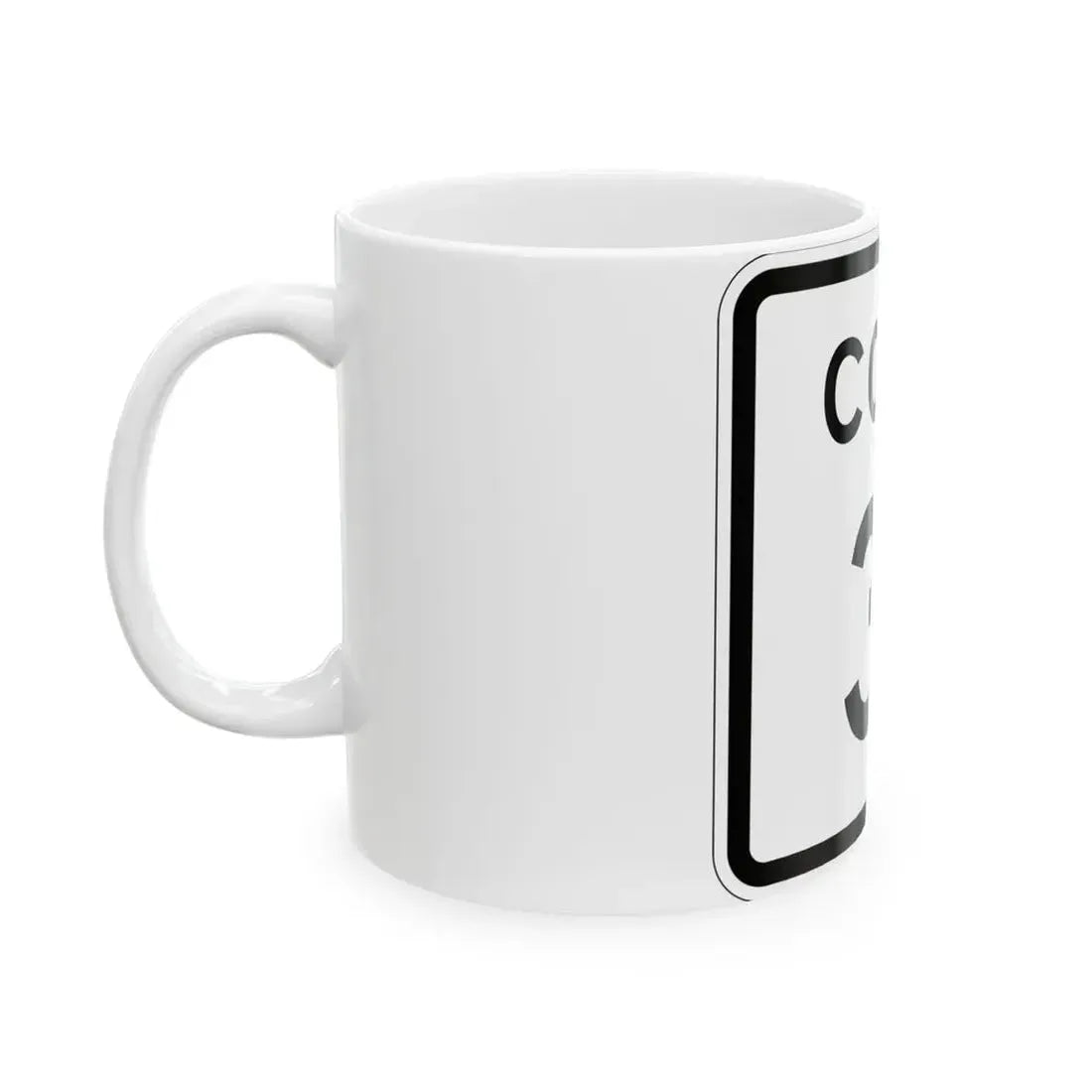 Colorado 31 1952 (Colorado) (Road Sign) White Coffee Mug - Go Mug Yourself