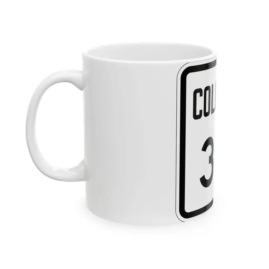 Colorado 331 1946 (Colorado) (Road Sign) White Coffee Mug - Go Mug Yourself
