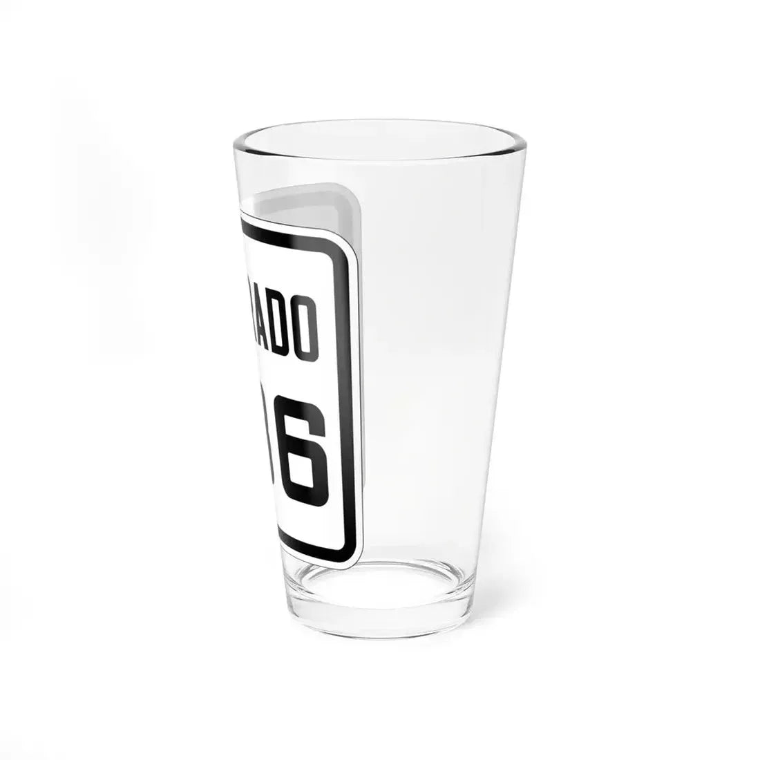 Colorado 336 1926 (Colorado) (Road Sign) Pint Glss 16oz - Go Mug Yourself