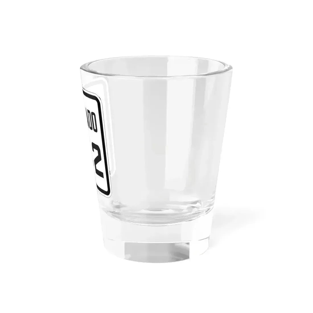 Colorado 342 1926 (Colorado) (Road Sign) Shot Glass 1.5oz - Go Mug Yourself