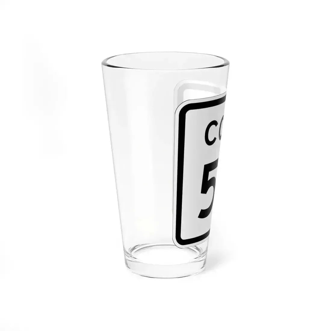 Colorado 50 1952 (Colorado) (Road Sign) Pint Glss 16oz - Go Mug Yourself
