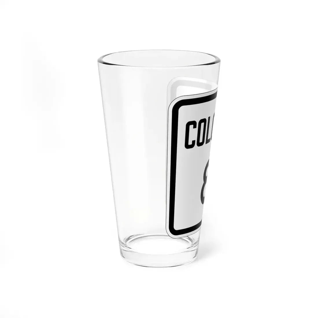 Colorado 81 1946 (Colorado) (Road Sign) Pint Glss 16oz - Go Mug Yourself