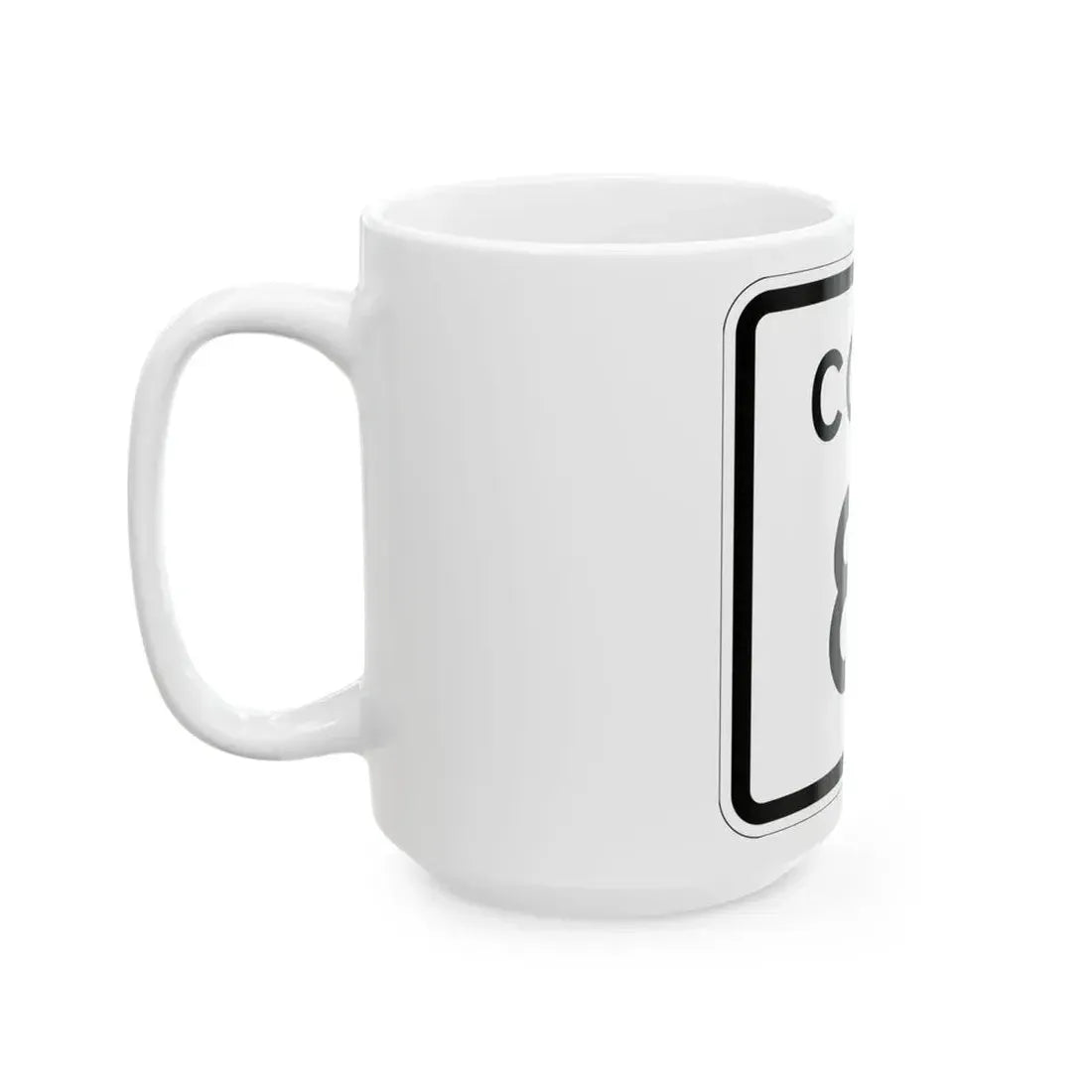 Colorado 81 1952 (Colorado) (Road Sign) White Coffee Mug - Go Mug Yourself