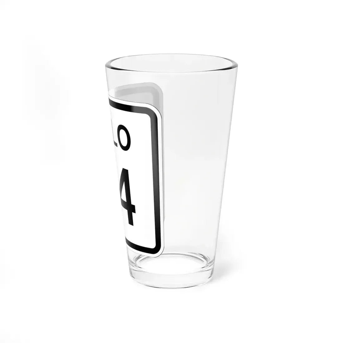 Colorado 84 1952 (Colorado) (Road Sign) Pint Glss 16oz - Go Mug Yourself