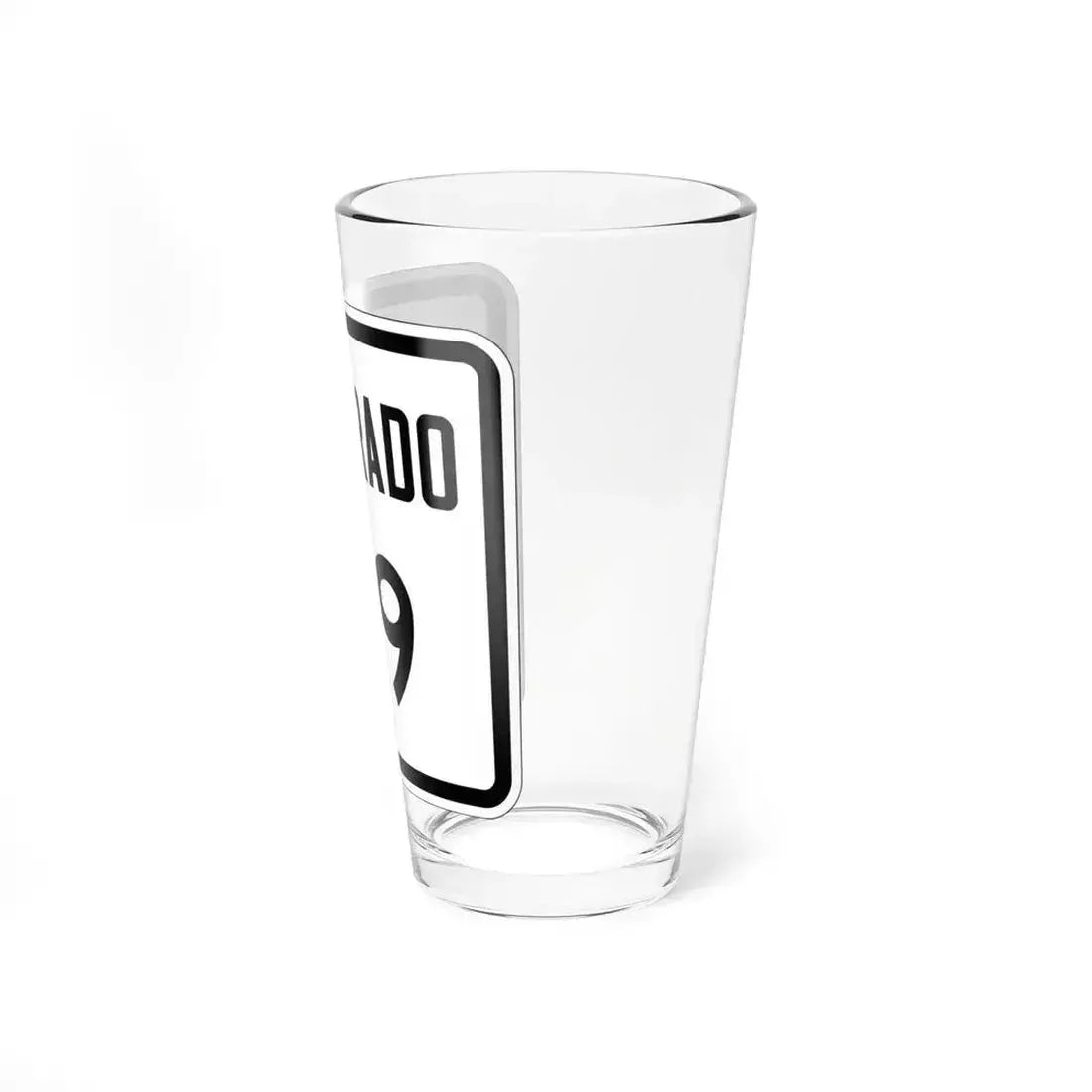 Colorado 99 1946 (Colorado) (Road Sign) Pint Glss 16oz - Go Mug Yourself