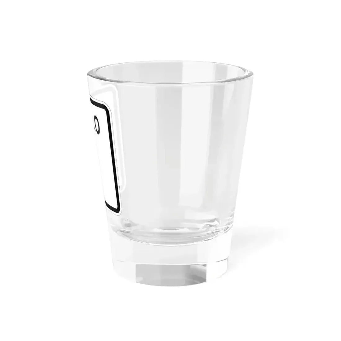 Colorado blank 1952 (Colorado) (Road Sign) Shot Glass 1.5oz - Go Mug Yourself