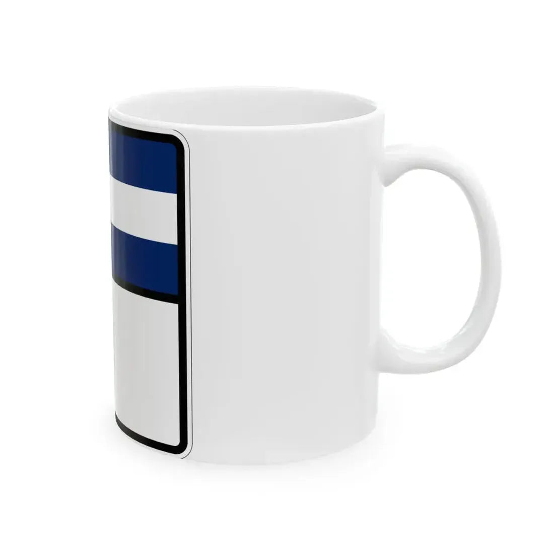 Colorado blank (Colorado) (Road Sign) White Coffee Mug - Go Mug Yourself
