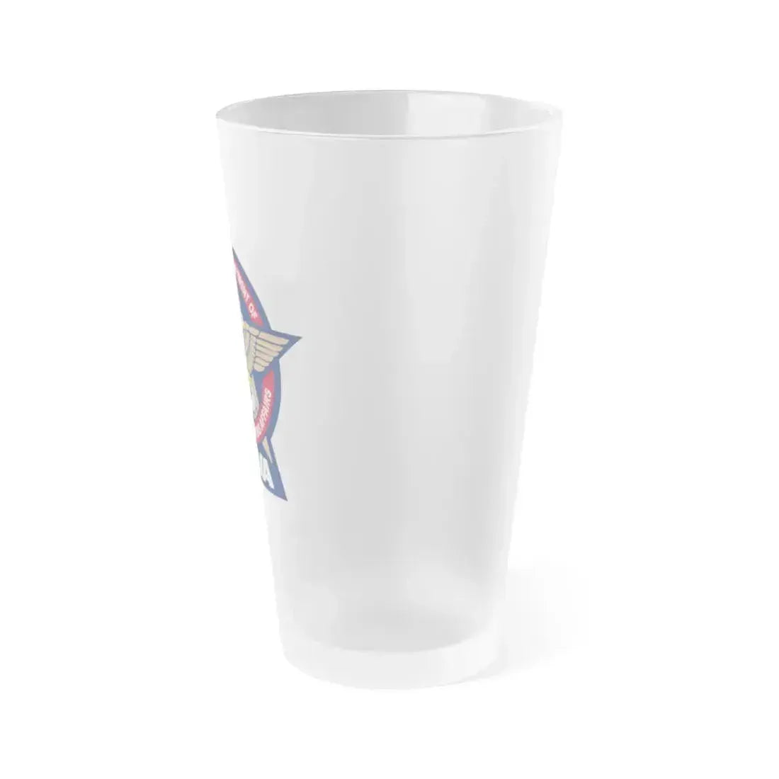 Colorado Department of Military and Veterans Affairs - Frosted Pint Glass 16oz - Go Mug Yourself