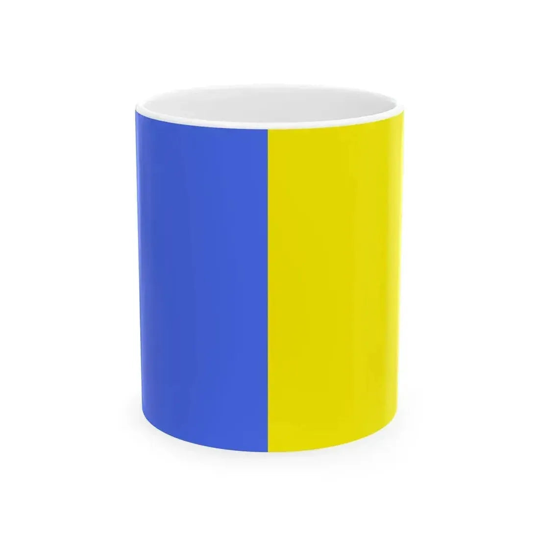 Colors of Arendonk (Belgium) White Coffee Mug 11oz - Go Mug Yourself