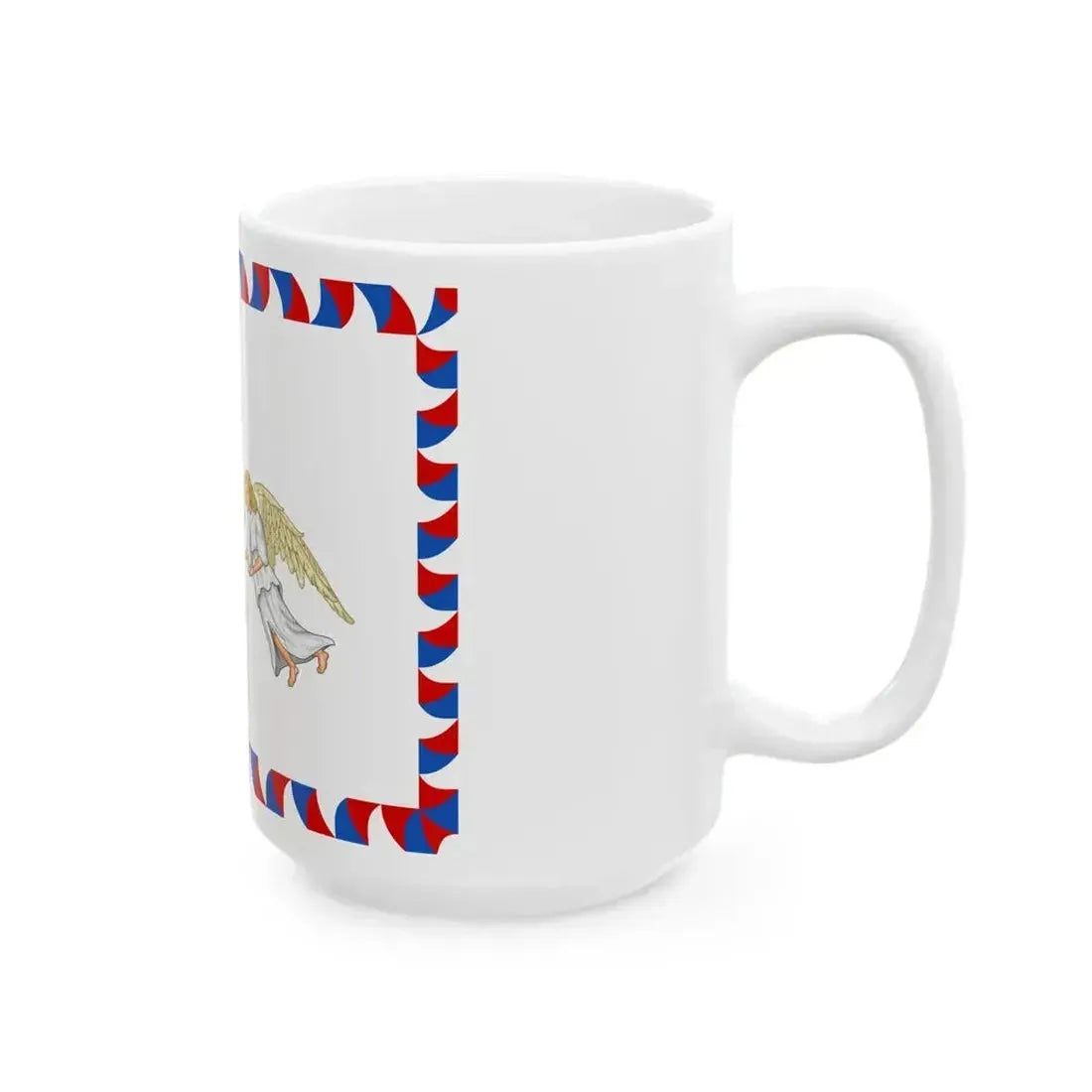 Colors of the Royal Croatian Home Guard (Austria) White Coffee Mug - Go Mug Yourself