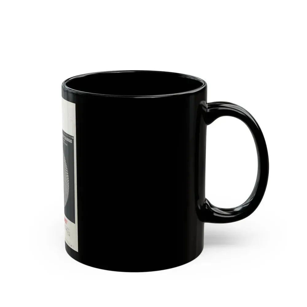 COLOSSUS THE FORBIN PROJECT 1970 Movie Poster - Black Coffee Mug - Go Mug Yourself