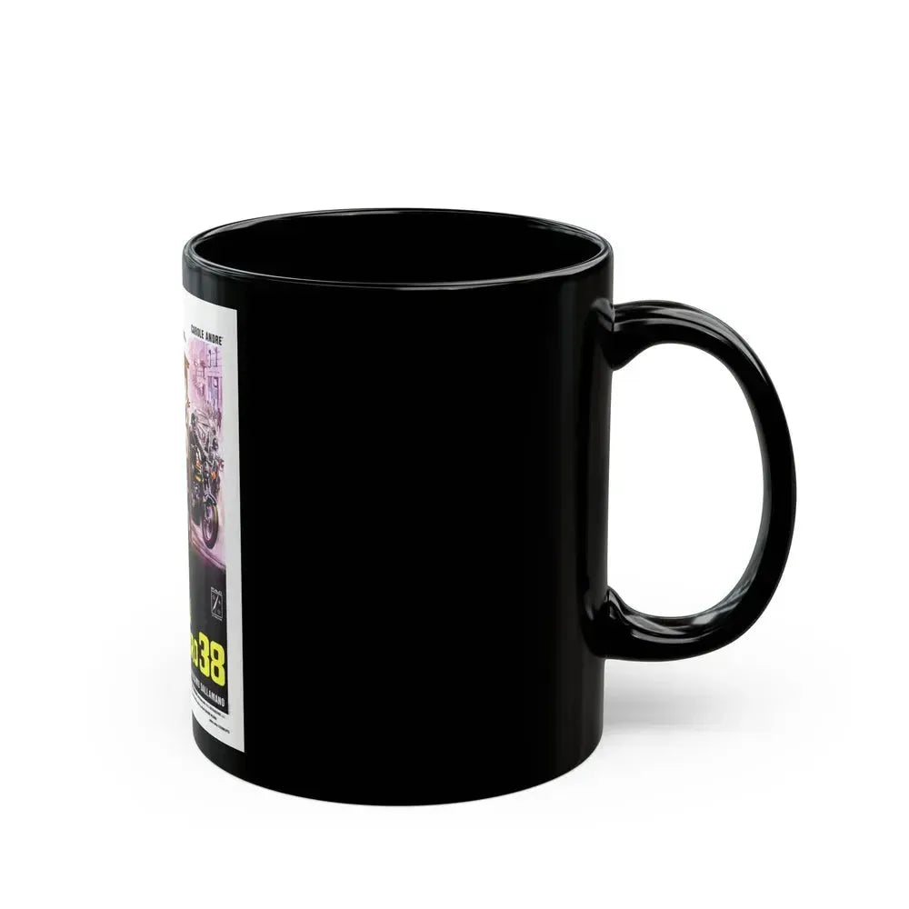 COLT 38 SPECIAL SQUAD 1976 Movie Poster - Black Coffee Mug - Go Mug Yourself