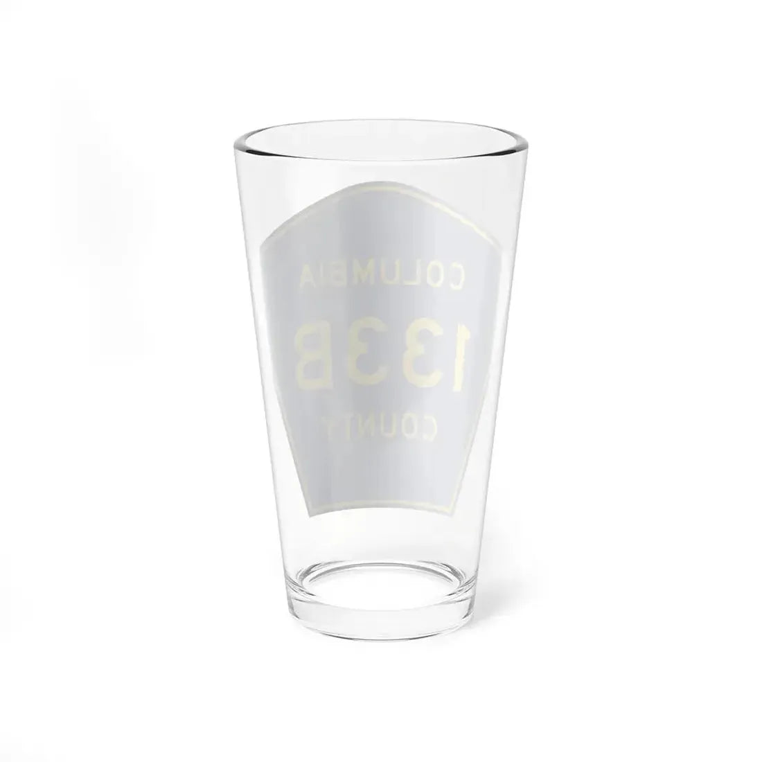 Columbia County 133B (Florida) (Road Sign) Pint Glss 16oz - Go Mug Yourself