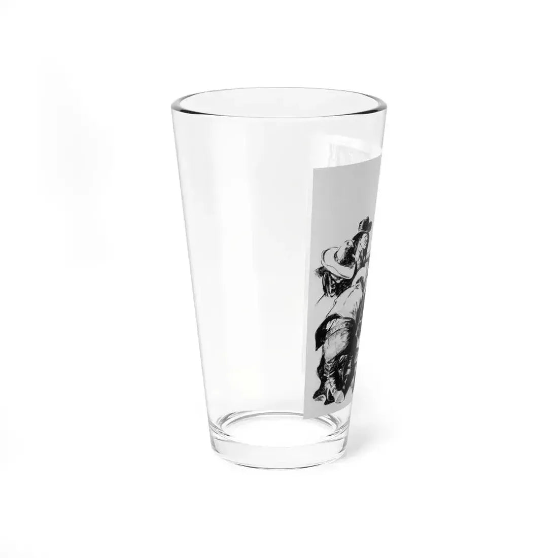 Comanche Kid, Adventure Magazine, 1937 - Pint Glass 16oz - Go Mug Yourself