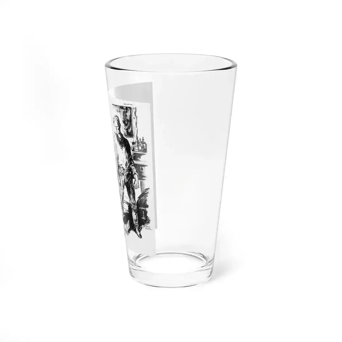 Comanche Kid, Adventure Magazine, 1937 - Pint Glass 16oz - Go Mug Yourself