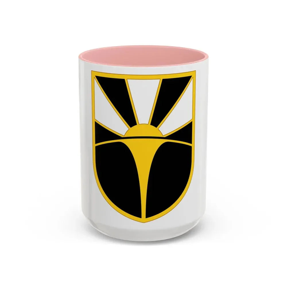 Combat Capabilities Development Command (U.S. Army) Accent Coffee Mug 15oz Pink - Go Mug Yourself