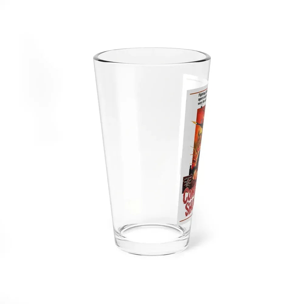 COMBAT SHOCK 1984 Movie Poster - Pint Glass 16oz - Go Mug Yourself