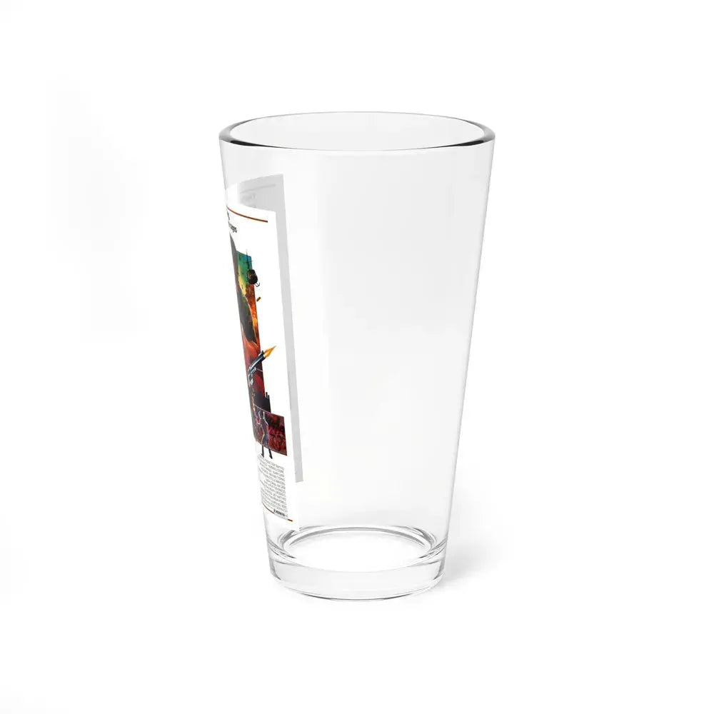 COMBAT SHOCK 1984 Movie Poster - Pint Glass 16oz - Go Mug Yourself