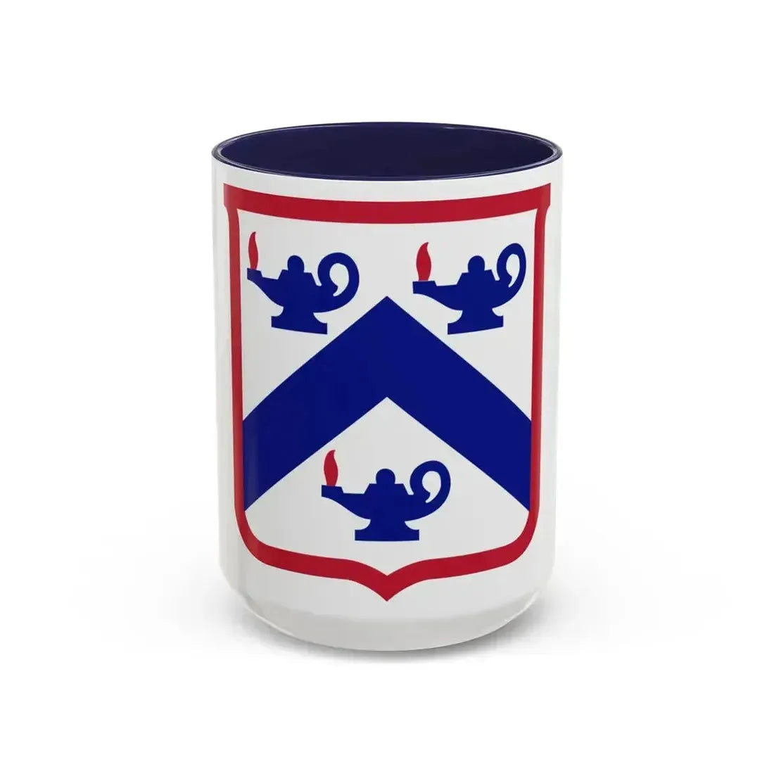 Combined Arms Center and Fort Leavenworth (U.S. Army) Accent Coffee Mug 15oz Navy - Go Mug Yourself