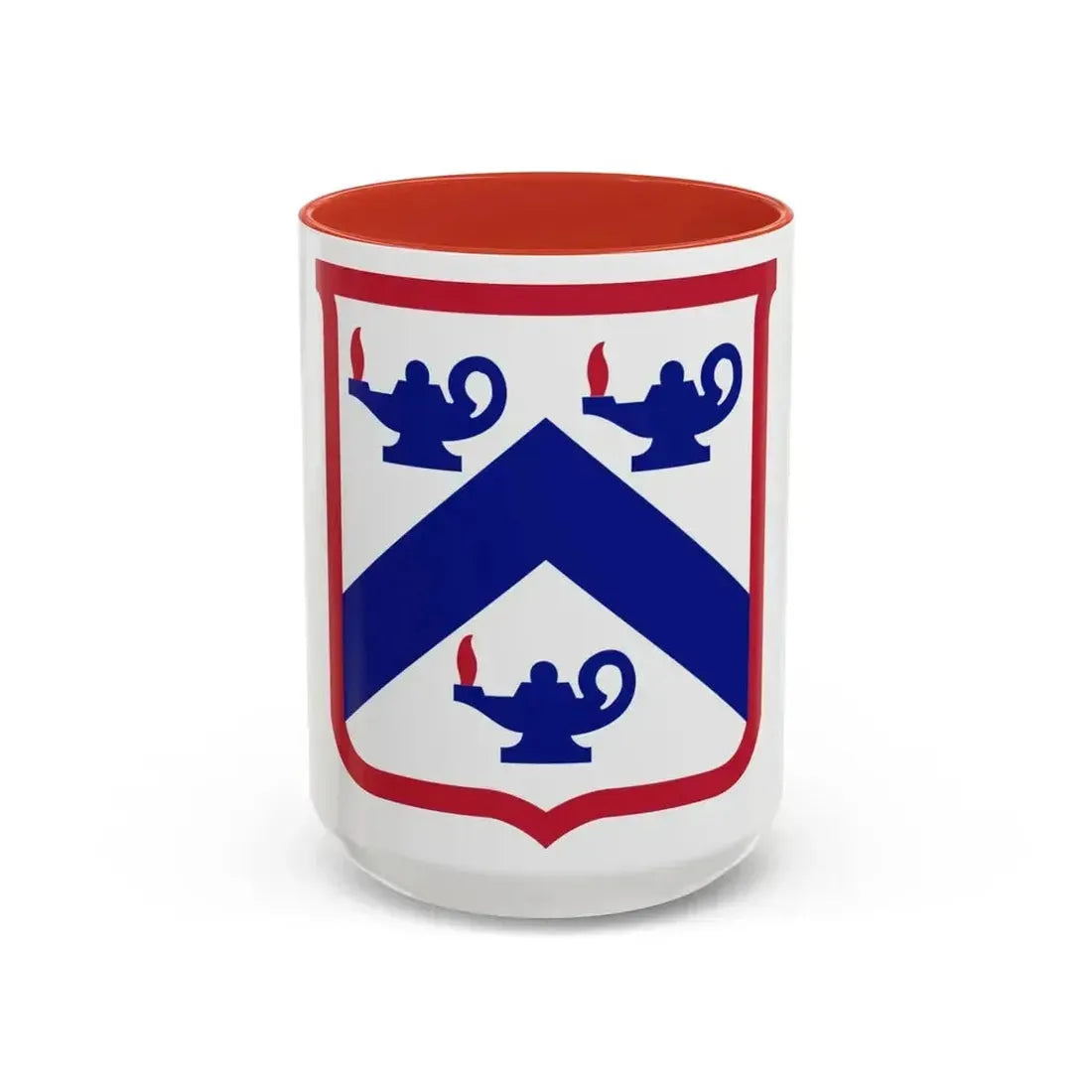Combined Arms Center and Fort Leavenworth (U.S. Army) Accent Coffee Mug 15oz Red - Go Mug Yourself