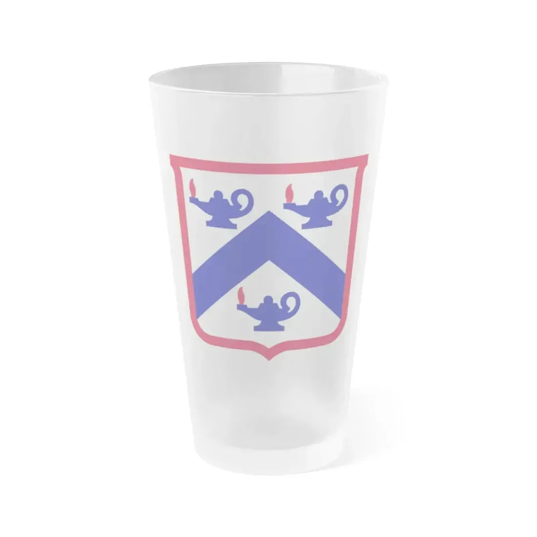 Combined Arms Center and Fort Leavenworth (U.S. Army) Frosted Pint Glass 16oz Default Title - Go Mug Yourself
