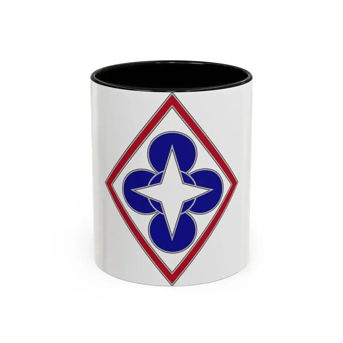 Combined Arms Support Command and Fort Lee (U.S. Army) Accent Coffee Mug 11oz Black - Go Mug Yourself