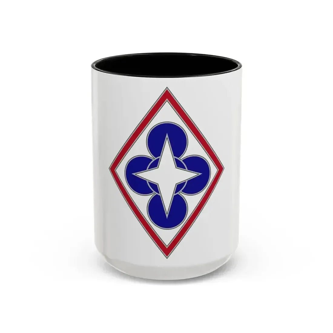 Combined Arms Support Command and Fort Lee (U.S. Army) Accent Coffee Mug 15oz Black - Go Mug Yourself