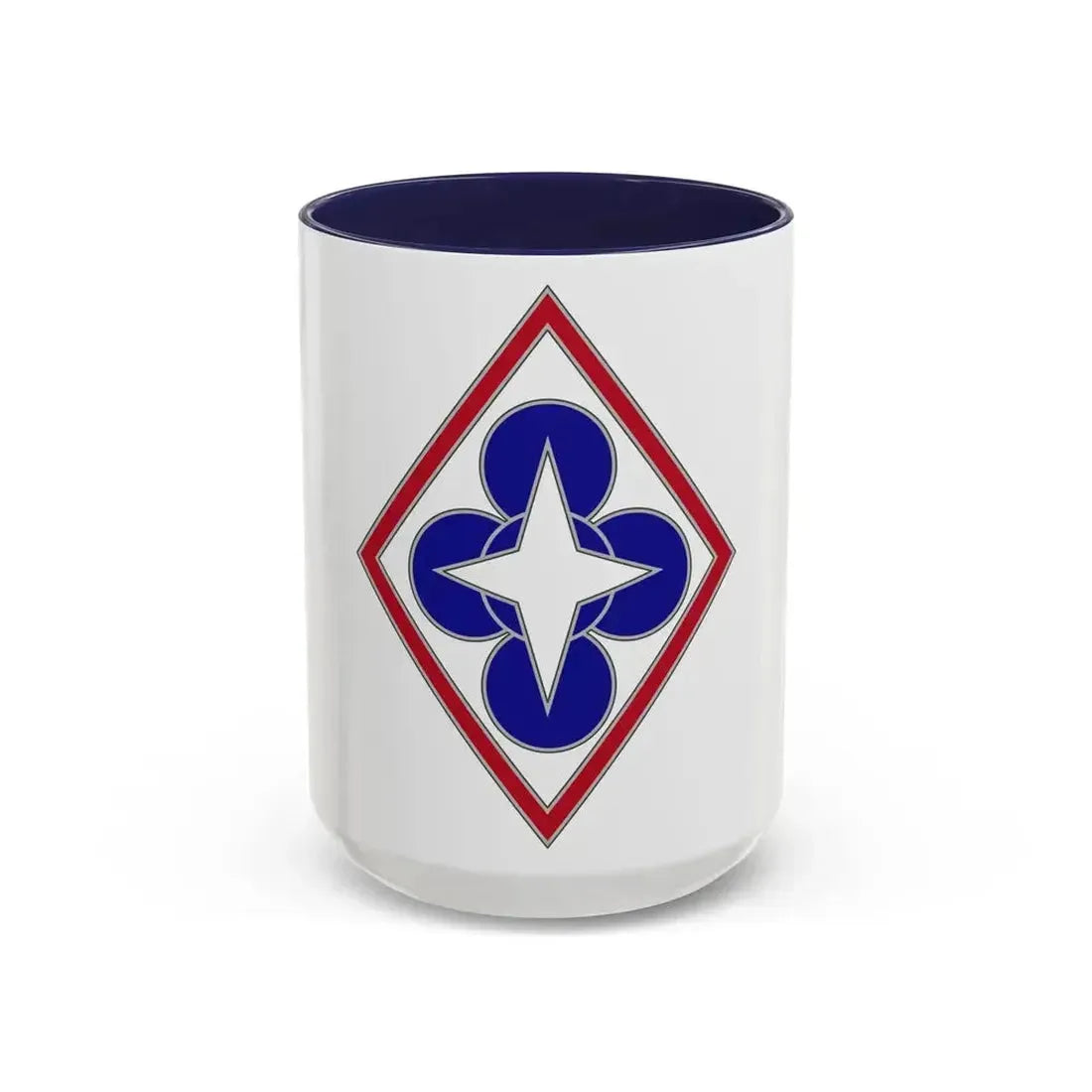 Combined Arms Support Command and Fort Lee (U.S. Army) Accent Coffee Mug 15oz Navy - Go Mug Yourself