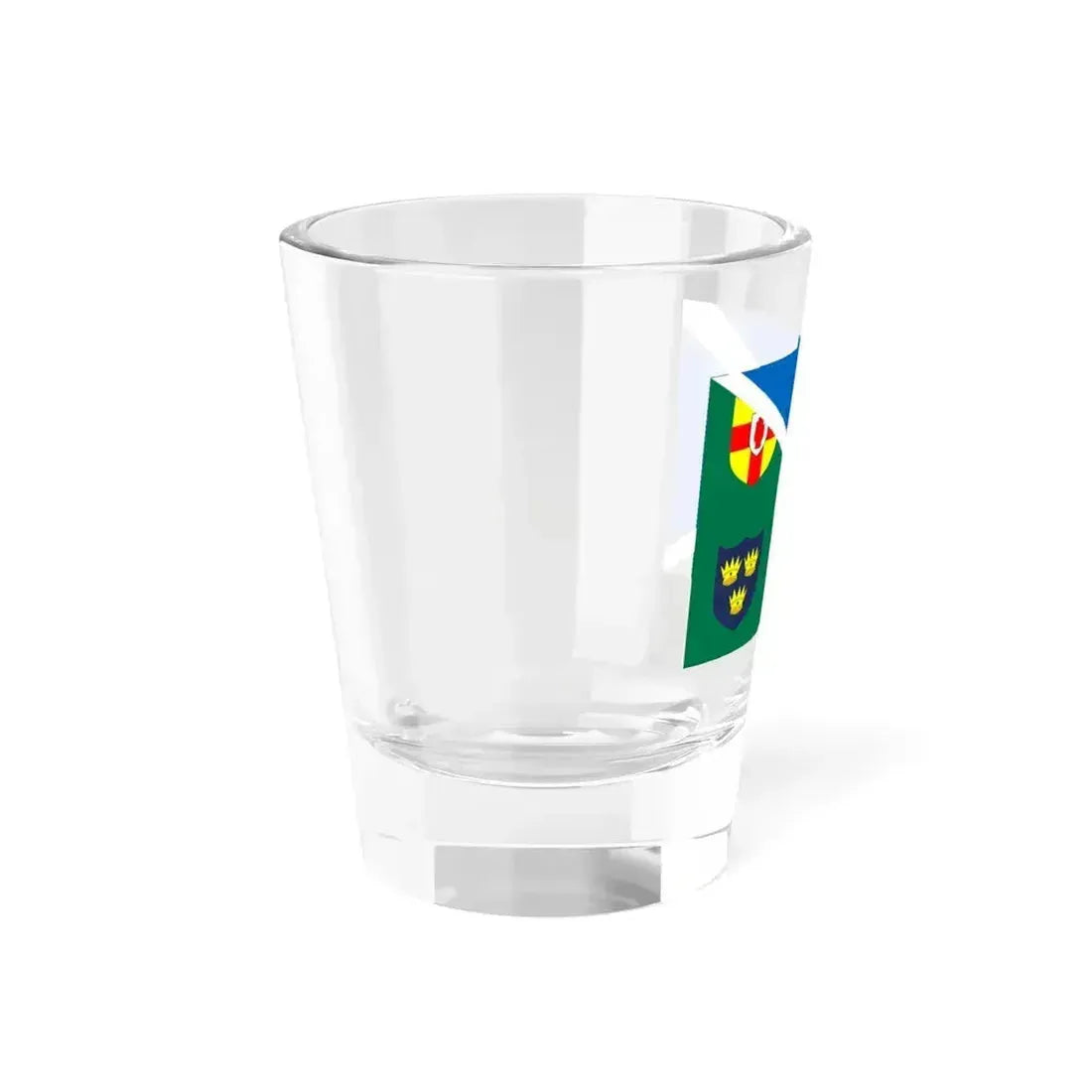 Combined flag of Scotland and Ireland rugby (Ireland) Shot Glass 1.5oz - Go Mug Yourself