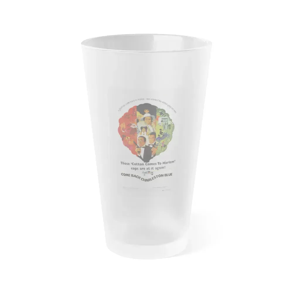 COME BACK, CHARLESTON BLUE 1972 Movie Poster - Frosted Pint Glass 16oz 16oz Frosted - Go Mug Yourself
