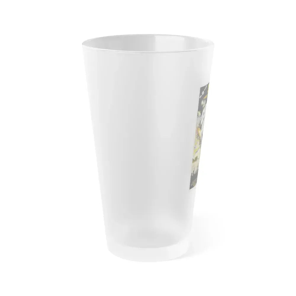 COMIN' AT YA! 1981 Movie Poster - Frosted Pint Glass 16oz - Go Mug Yourself