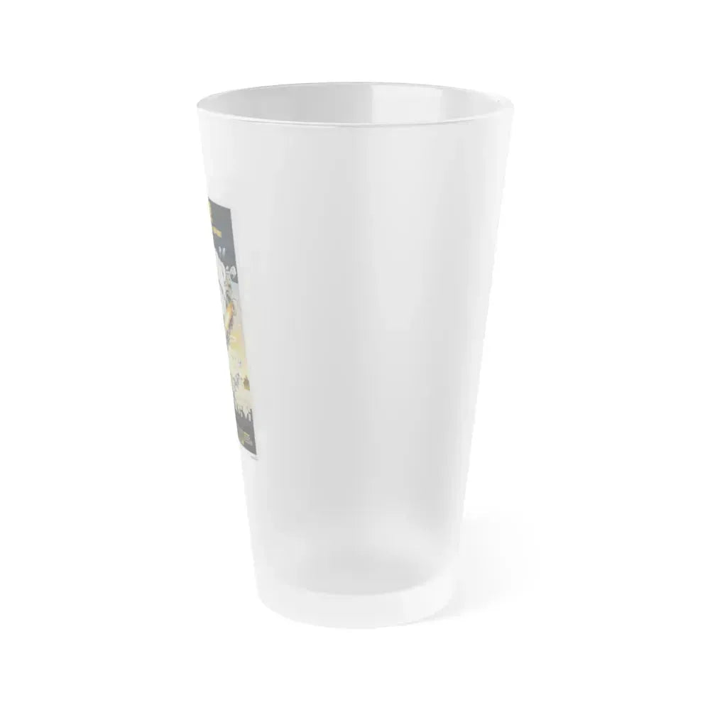COMIN' AT YA! 1981 Movie Poster - Frosted Pint Glass 16oz - Go Mug Yourself
