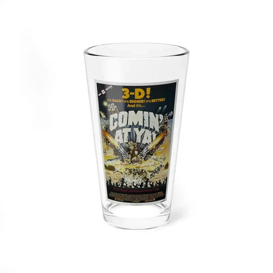 COMIN' AT YA! 1981 Movie Poster - Pint Glass 16oz 16oz - Go Mug Yourself