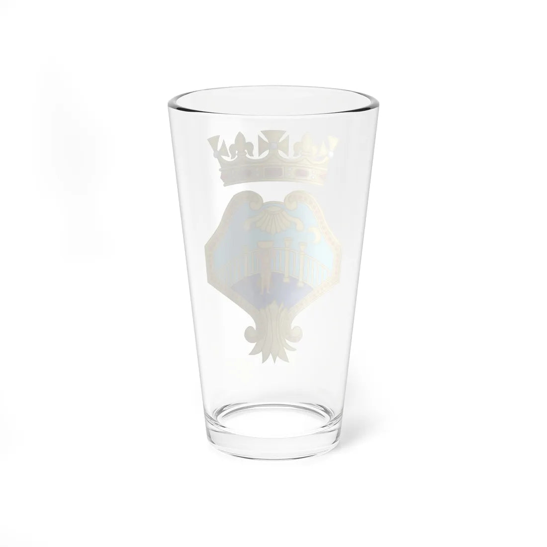 Comiso-Stemma (Italy) (Coat of Arms) Pint Glass 16oz - Go Mug Yourself