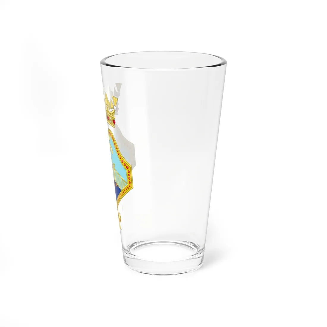 Comiso-Stemma (Italy) (Coat of Arms) Pint Glass 16oz - Go Mug Yourself