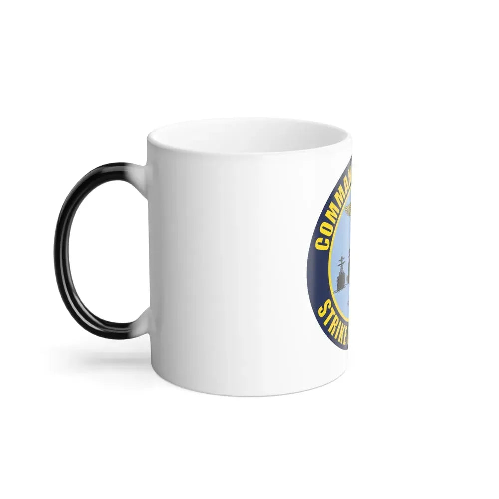 Command Carriers Strike Group 4 (U.S. Navy) Color Changing Mug 11oz - Go Mug Yourself
