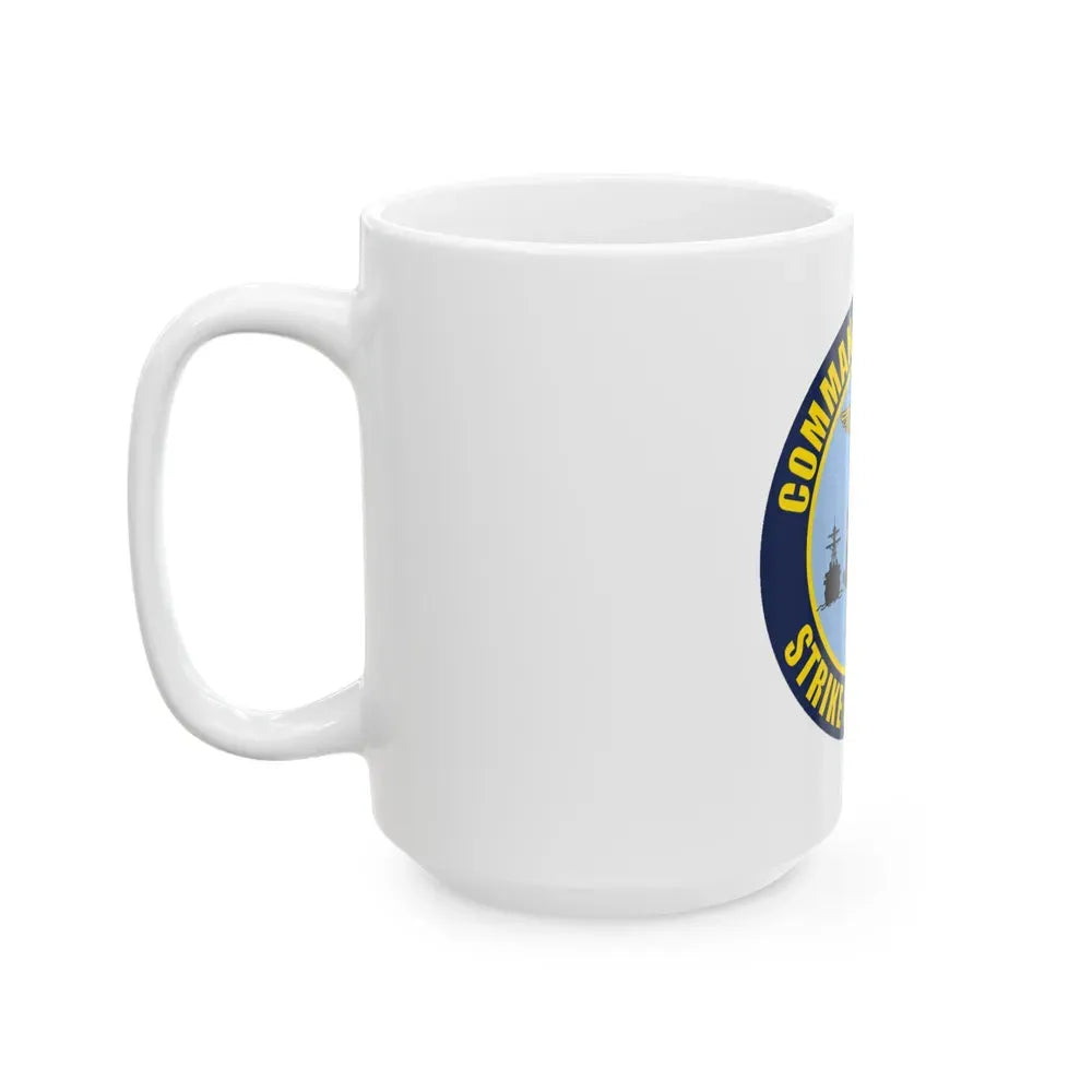 Command Carriers Strike Group 4 (U.S. Navy) White Coffee Mug - Go Mug Yourself