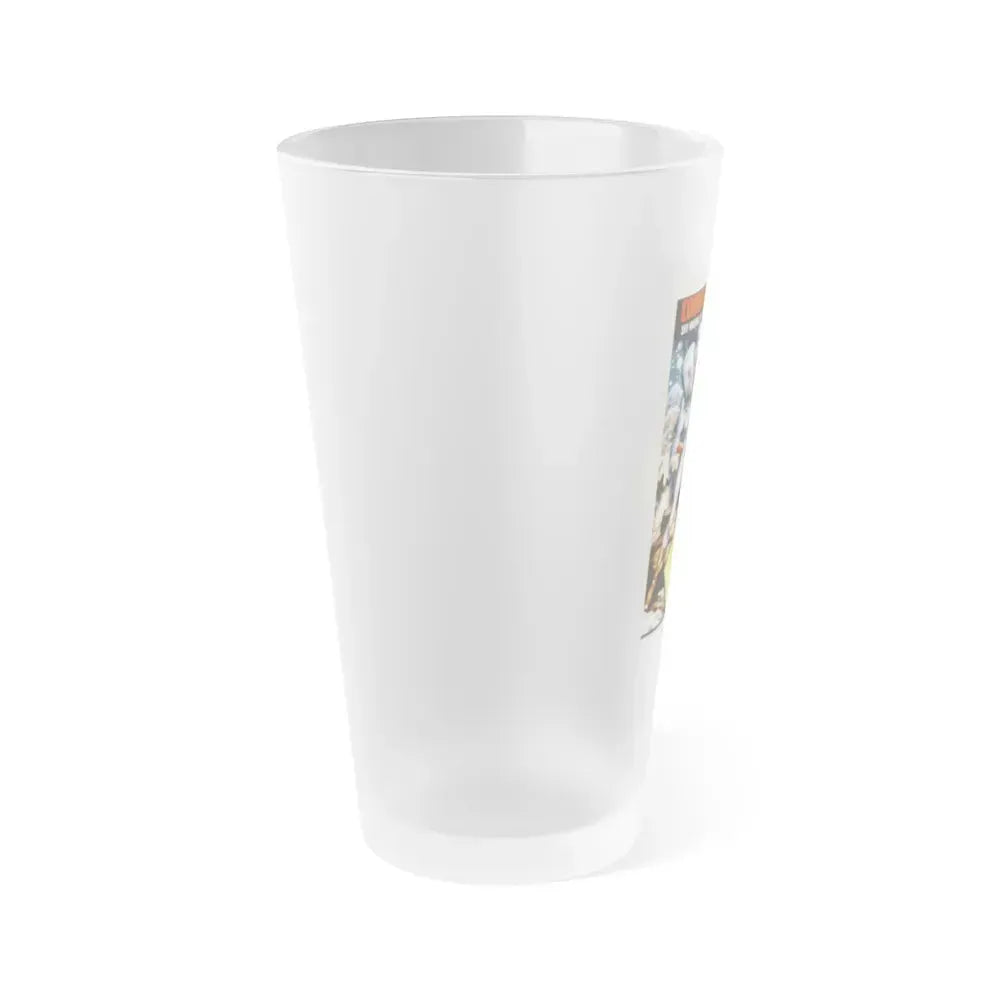 COMMANDER CODY SKY MARSHAL OF THE UNIVERSE 1955 Movie Poster - Frosted Pint Glass 16oz - Go Mug Yourself
