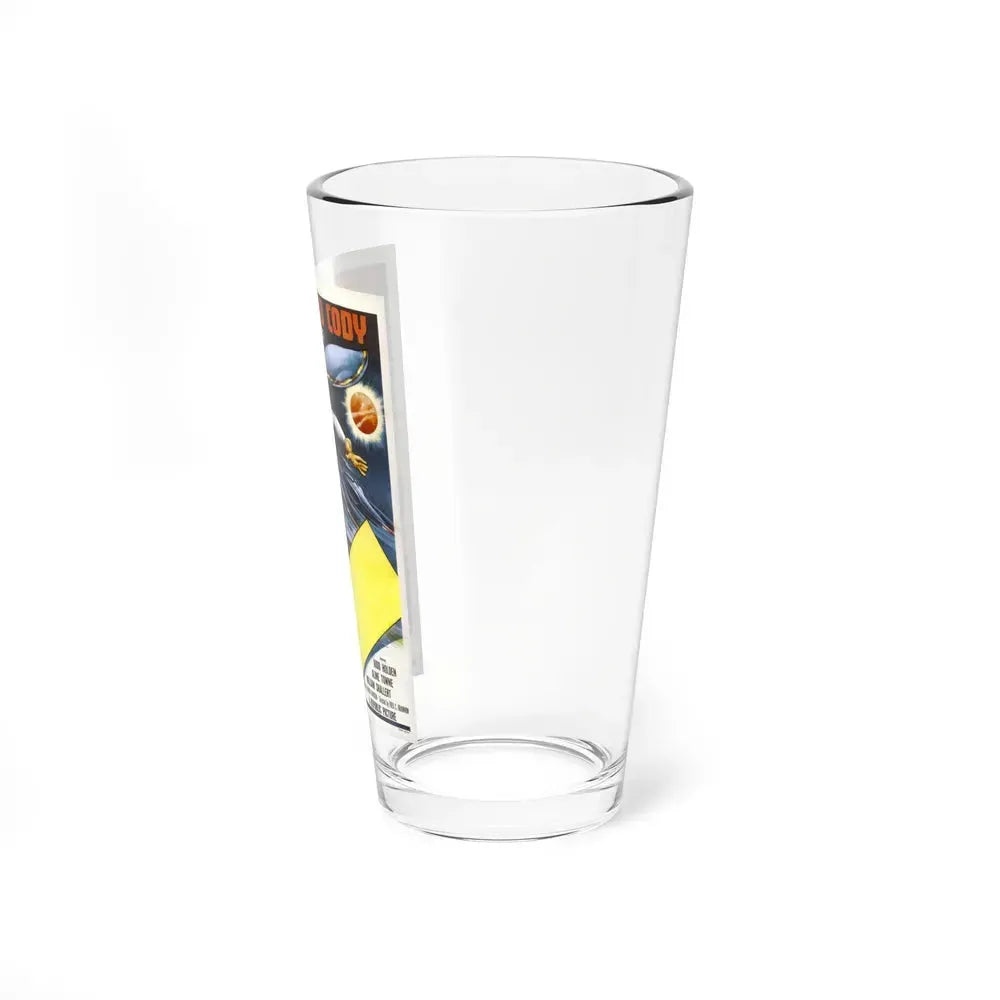 COMMANDER CODY SKY MARSHAL OF THE UNIVERSE 1955 Movie Poster - Pint Glass 16oz - Go Mug Yourself