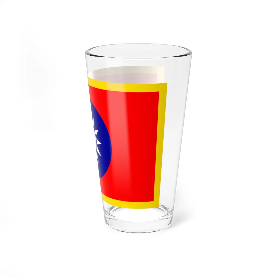 Commander-in-Chief Flag of the Republic of China (China) Pint Glass 16oz - Go Mug Yourself