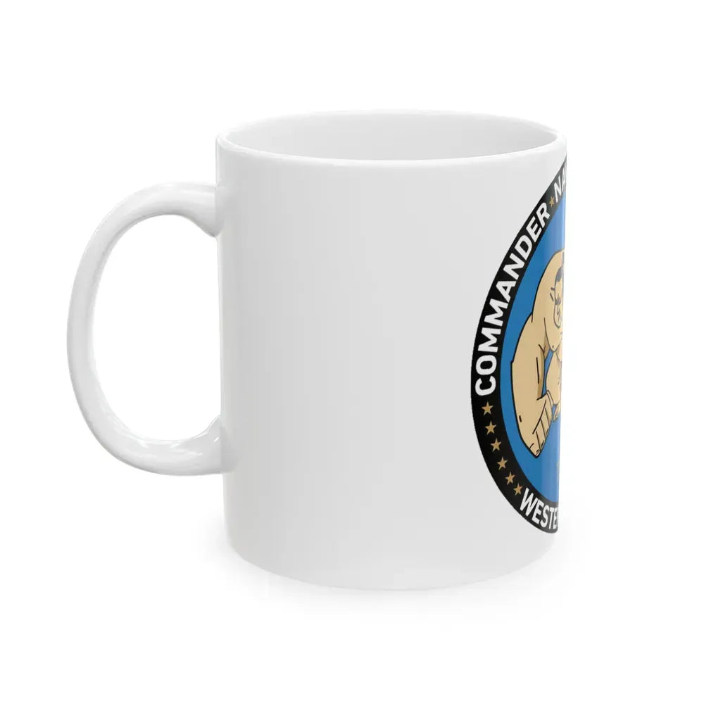 Commander Naval Surface Group West Pacific (U.S. Navy) White Coffee Mug - Go Mug Yourself