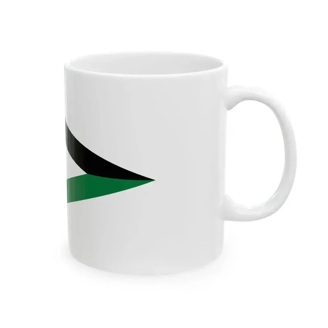 Commander of the Arab Legion Pennant 1939 (Jordan) White Coffee Mug - Go Mug Yourself