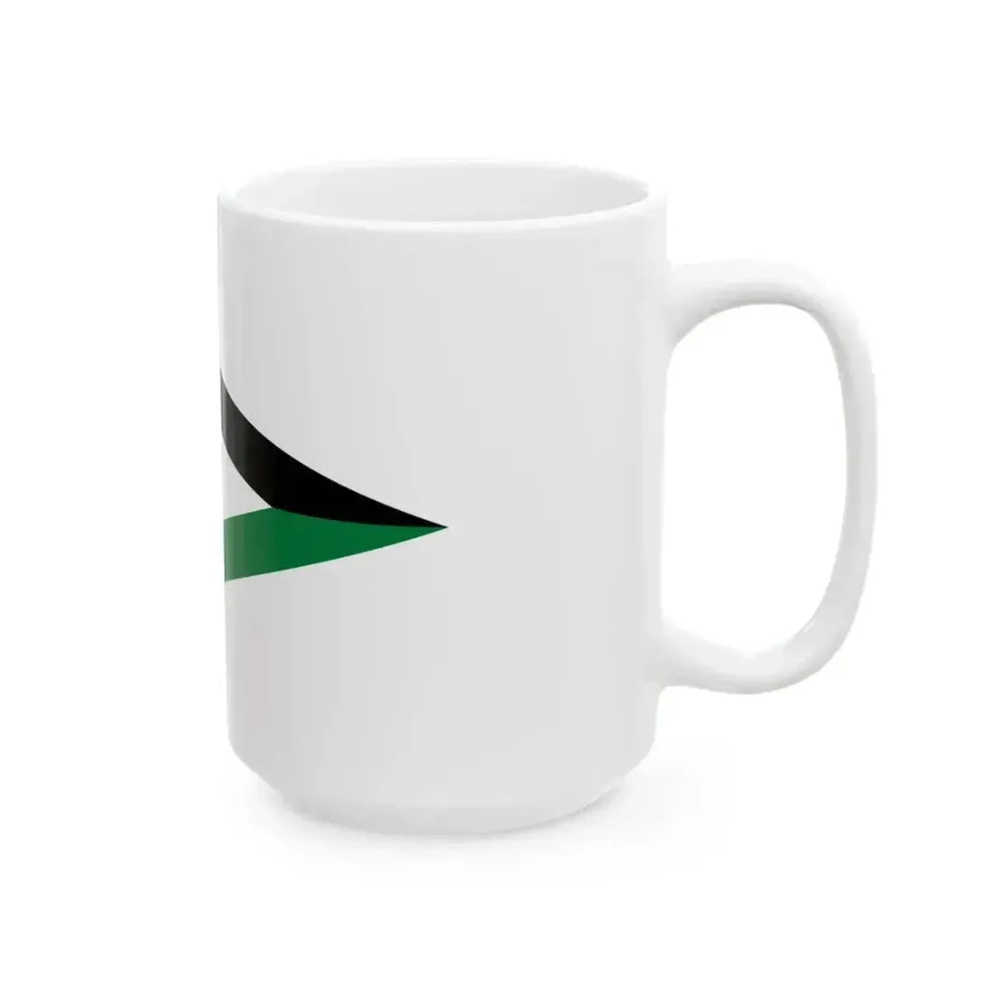 Commander of the Arab Legion Pennant 1939 (Jordan) White Coffee Mug - Go Mug Yourself