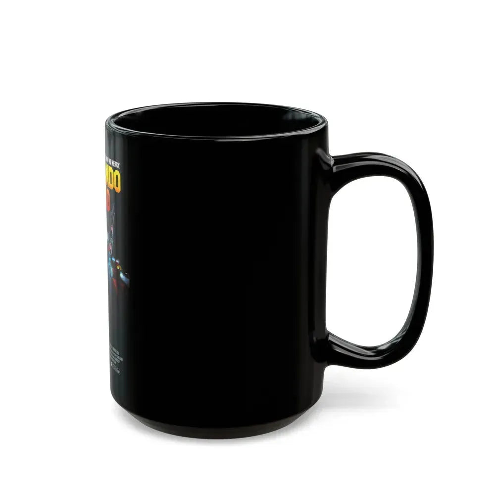 COMMANDO SQUAD 1987 Movie Poster - Black Coffee Mug - Go Mug Yourself