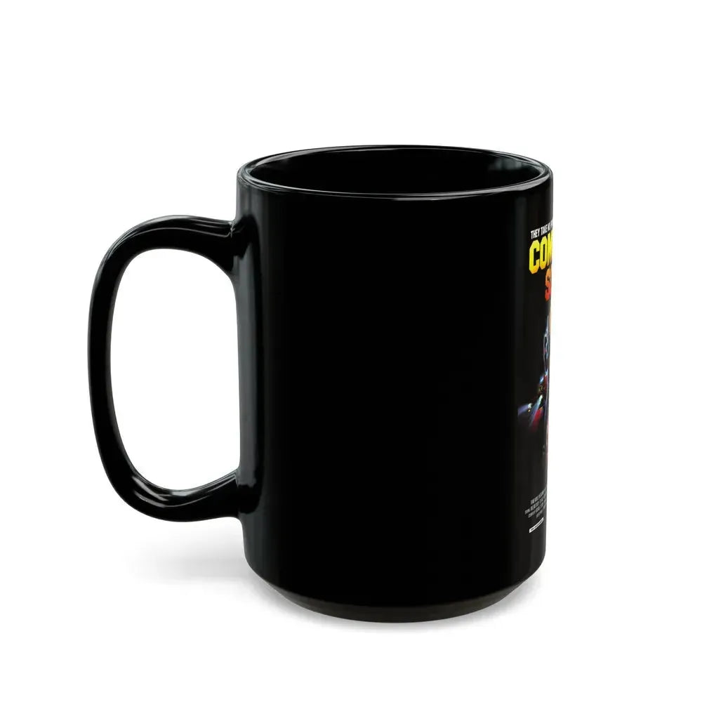 COMMANDO SQUAD 1987 Movie Poster - Black Coffee Mug - Go Mug Yourself