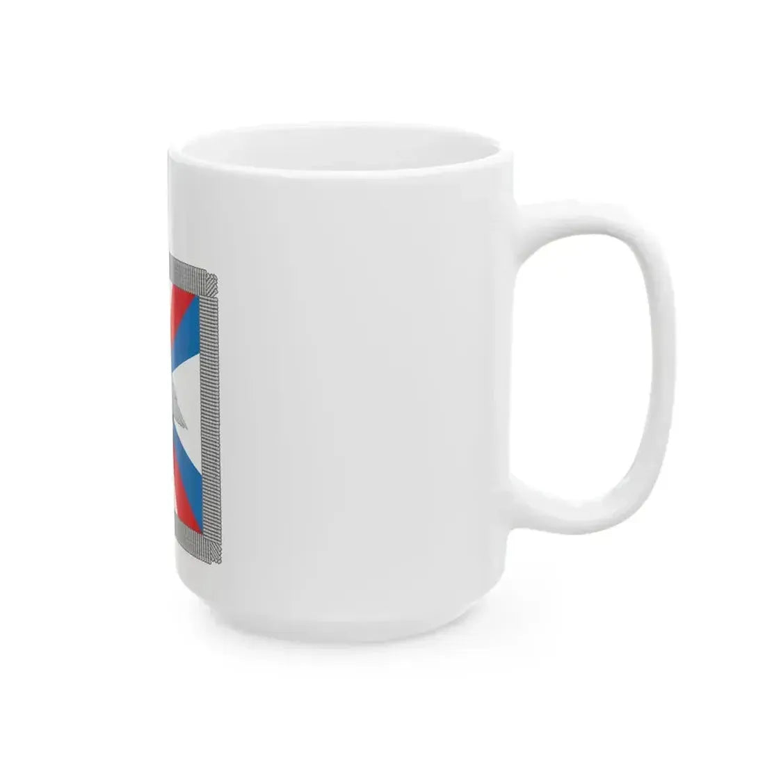 Commendation badge of the Commander in chief of the Land Forces of RF (Russia) White Coffee Mug - Go Mug Yourself
