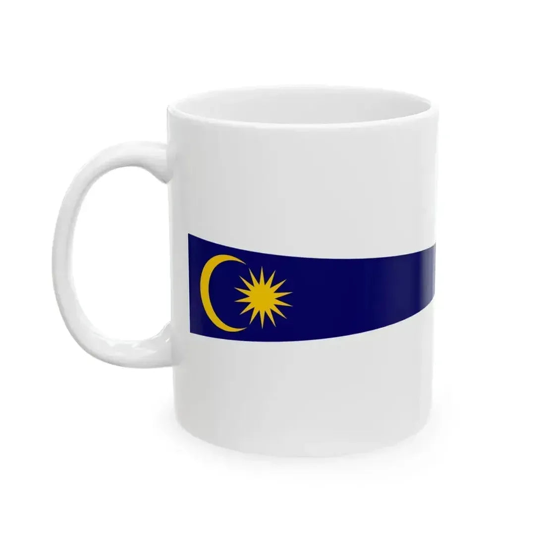 Commissioning Pennant of Malaysia (Malaysia) White Coffee Mug - Go Mug Yourself