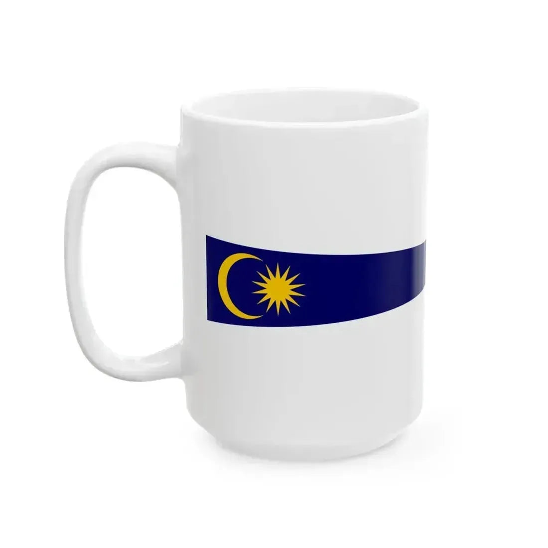 Commissioning Pennant of Malaysia (Malaysia) White Coffee Mug - Go Mug Yourself