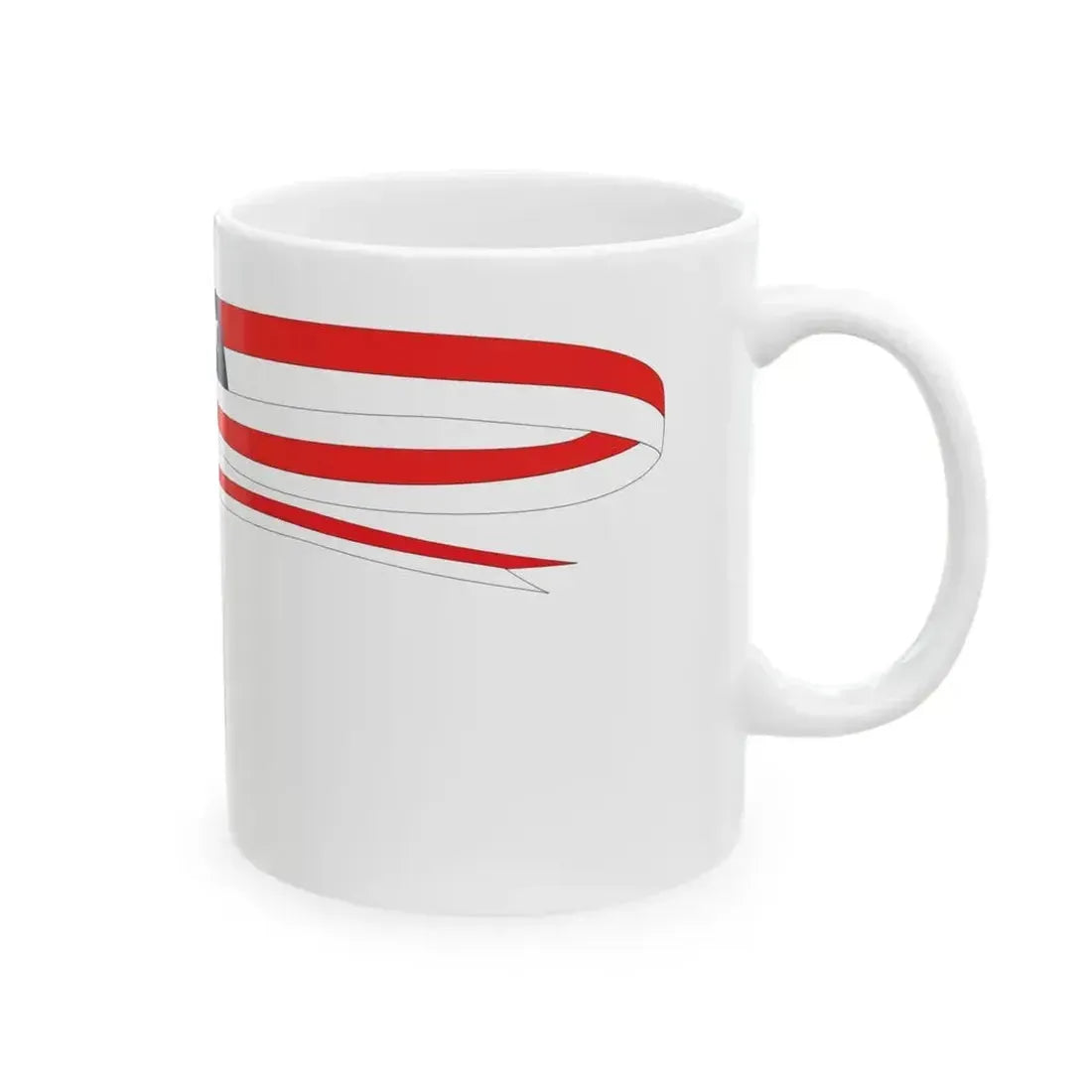 Commissioning Pennant (United States) White Coffee Mug - Go Mug Yourself