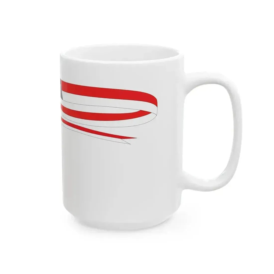 Commissioning Pennant (United States) White Coffee Mug - Go Mug Yourself
